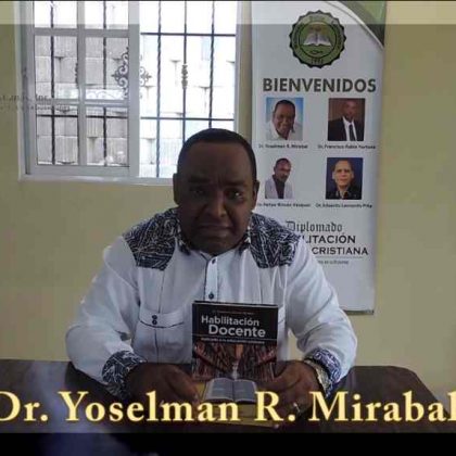 PROMOCIÓN LIBRO HABILITACIÓN DOCENTE CRISTIANA DR. YOSELMAN R. MIRABAL