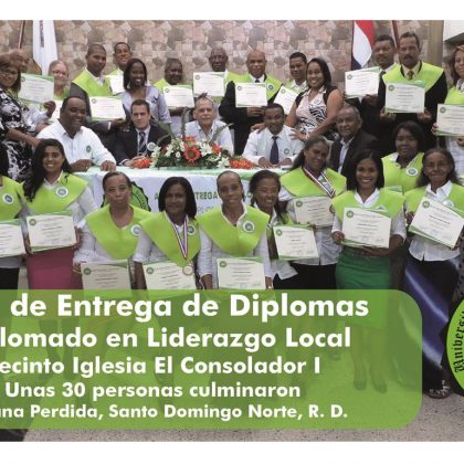 Diplomado en Liderazgo Local – Sabana Perdida, Santo Domingo Norte R.D.