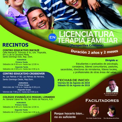 LICENCIATURA EN TERAPIA FAMILIAR
