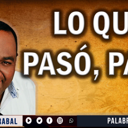 LO QUE PASO PASO Dr. Yoselman Mirabal